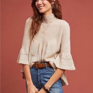 Anthropologie Featherbone Whitby Turtleneck